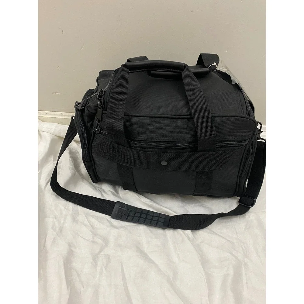 Pathfinder Luggage System Bag Unisex Black Ballistic Nylon Carry On 9015 Travel